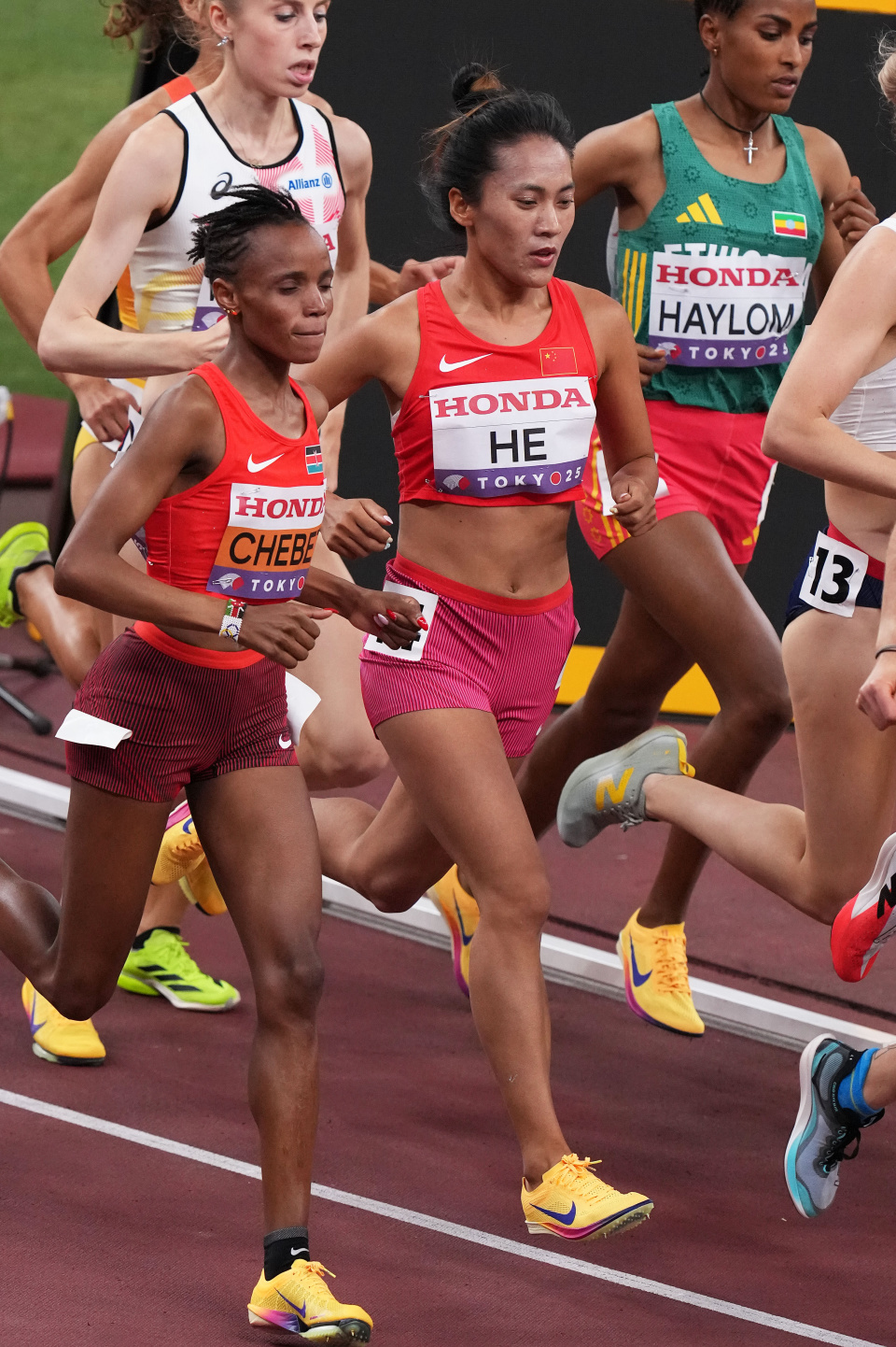 最终, 新华社记者, 中国选手何